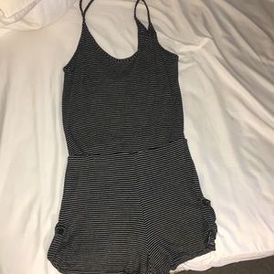 Stripped Romper